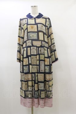 画像1: Jane Marple / Precious invitationsコレットドレス Free ネイビー H-26-03-01-028-JM-OP-KB-ZH