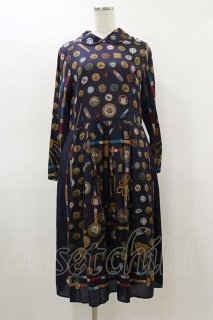 ワンピース Jane Marple The Dressmaker day dress Jane Marple / The DressmakerのDayドレス ネイビー H-26-03-01-029-JM