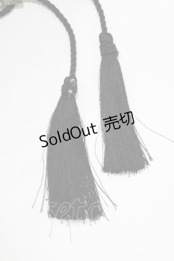 画像4: Qutie Frash / 後ろロング和柄ラップスカート  黒 H-26-03-02-028-QU-SK-KB-ZH