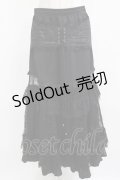 Qutie Frash / マーメイドスカート  黒 H-26-03-02-030-QU-SK-KB-ZH