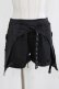画像1: Qutie Frash / ラップ付ショートパンツ  ブラック H-26-03-02-034-QU-PA-KB-ZH (1)