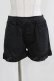 画像4: Qutie Frash / ラップ付ショートパンツ  ブラック H-26-03-02-034-QU-PA-KB-ZH (4)