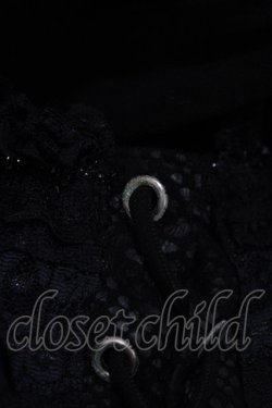 画像5: Qutie Frash / ロングオーバーコルセットビスチェ  黒 H-26-03-02-039-QU-TO-KB-ZH