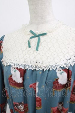 画像5: Melody BasKet / Cats castleレースヨークワンピース M ブルーグリーン H-26-03-02-004-LO-OP-KB-ZH