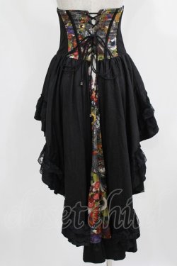 画像3: Qutie Frash / オーバーコルセット  黒 H-26-03-02-042-QU-ZA-KB-ZH