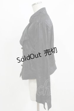 画像2: Qutie Frash / チャイナライダースジャケット L 黒 H-26-03-02-046-QU-JA-KB-ZH