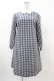 画像1: F i.n.t / クレリックチェックワンピース/ハローキティ Free NAVY H-26-03-02-1033-CA-OP-NS-ZH (1)