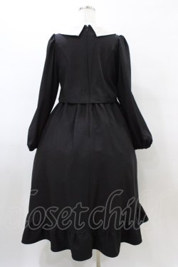 画像2: m petit by misako / サンリオキャラクターズコラボ クロミワッペン付きワンピース M ブラック H-26-03-02-1034-LO-OP-NS-ZH