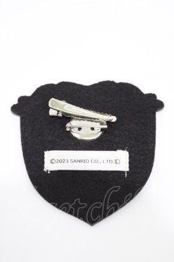 画像4: m petit by misako / サンリオキャラクターズコラボ クロミワッペン付きワンピース M ブラック H-26-03-02-1034-LO-OP-NS-ZH