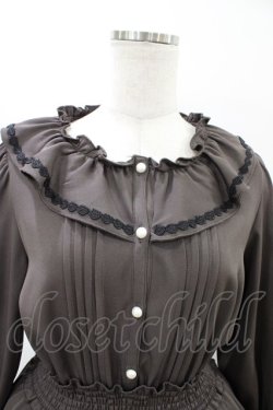 画像3: m petit by misako / AOK*フリルカラータックワンピース M ブラウン H-26-03-02-1036-LO-OP-NS-ZH