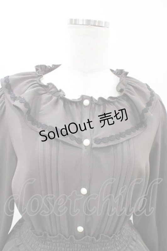 画像3: m petit by misako / AOK*フリルカラータックワンピース M ブラウン H-26-03-02-1036-LO-OP-NS-ZH (3)