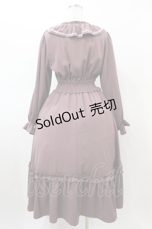 画像2: m petit by misako / AOK*フリルカラータックワンピース M ピンク H-26-03-02-1040-LO-OP-NS-ZH (2)