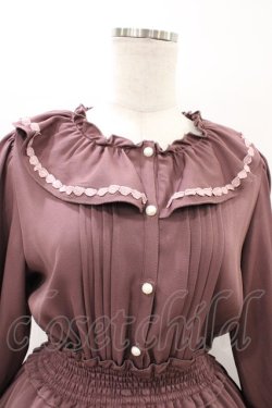 画像3: m petit by misako / AOK*フリルカラータックワンピース M ピンク H-26-03-02-1040-LO-OP-NS-ZH