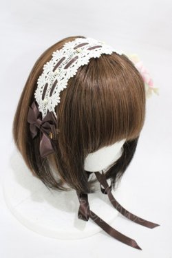 画像3: Innocent World / フルールヘッドドレス  ショコラ×ピンク/Chocolat×Pink H-26-03-02-1005-IW-AC-NS-ZH