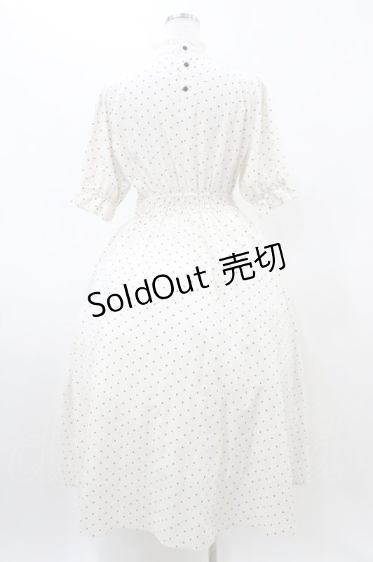 画像2: m petit by misako / ナシジミズタマキリカエワンピース M オフ H-26-03-02-1046-LO-OP-NS-ZH (2)