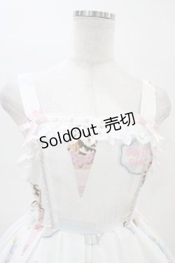 画像3: axes femme kawaii / アイス柄ジャンパースカート M オフ H-26-03-02-1047-AX-OP-NS-ZH