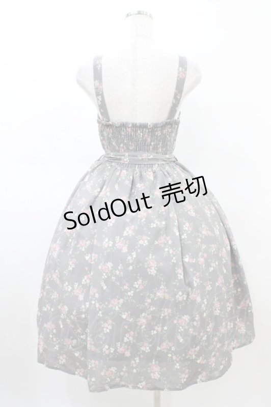 画像2: axes femme kawaii / プティフルールジャンスカ M グレー H-26-03-02-1050-AX-OP-NS-ZH (2)