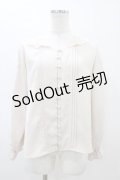 an another angelus / レース襟ピンタックブラウス Free IVORY H-26-03-02-1060-CA-BL-NS-ZH