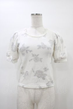 画像1: evelyn / 花柄トップス Free オフ H-26-03-02-1063-LO-TO-NS-ZH