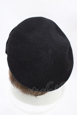 画像2: m petit by misako / NINA'S AM カメオベレー  ブラック H-26-03-02-1009-LO-AC-NS-ZH