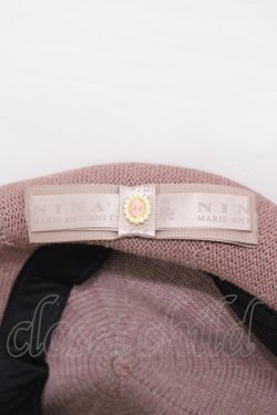 画像3: m petit by misako / NINA'S AM カメオベレー  ピンク H-26-03-02-1010-LO-AC-NS-ZH