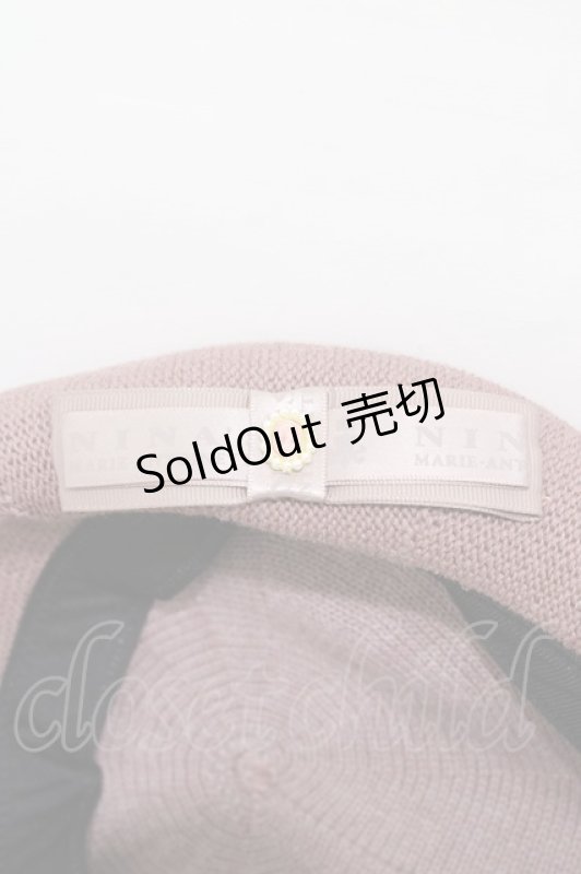 画像3: m petit by misako / NINA'S AM カメオベレー  ピンク H-26-03-02-1010-LO-AC-NS-ZH (3)