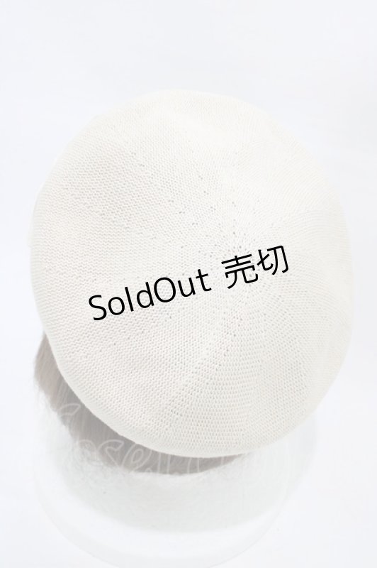 画像2: m petit by misako / NINA'S AM カメオベレー  アイボリー H-26-03-02-1011-LO-AC-NS-ZH (2)