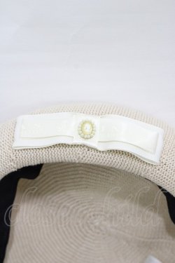 画像3: m petit by misako / NINA'S AM カメオベレー  アイボリー H-26-03-02-1011-LO-AC-NS-ZH