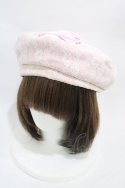 画像1: Princess Melody / レースアップリボンベレー  ピンク H-26-03-02-1013-EL-AC-NS-ZH