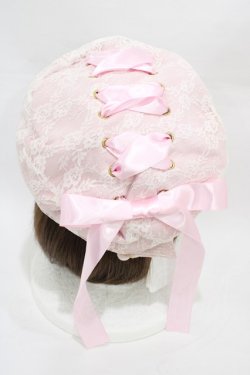 画像2: Princess Melody / レースアップリボンベレー  ピンク H-26-03-02-1013-EL-AC-NS-ZH