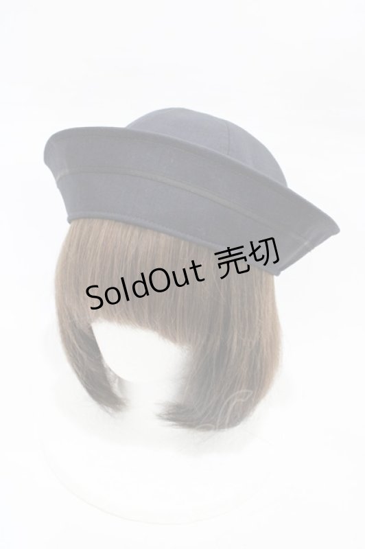 画像1: Kurumi Collaboration / マリンアカデミアベレー  ネイビー H-26-03-02-1014-GO-AC-NS-ZH (1)