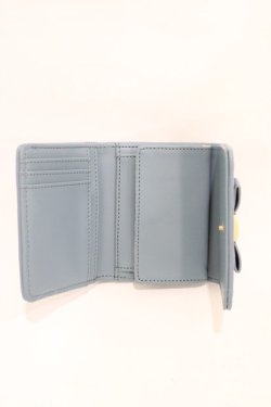 画像2: m petit by misako / NINA'Sコラボ財布  ブルー H-26-03-02-1016-LO-ZA-NS-ZH