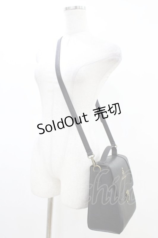 画像2: m petit by misako / AM*フラップショルダー  ブラック H-26-03-02-1024-LO-BG-NS-ZH (2)