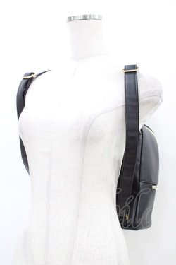 画像2: m petit by misako / キルティングリュック  ブラック H-26-03-02-1025-LO-BG-NS-ZH