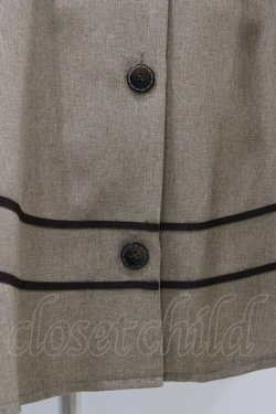 画像5: Innocent World / エレノアワンピース M モカ×ショコラ/Mocha×Chocolat H-26-03-02-1030-IW-OP-NS-ZH