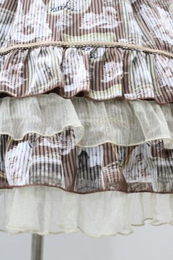 画像5: BABY,THE STARS SHINE BRIGHT / Roman Sweet Secret柄 Anneジャンパースカート Free ブラウン H-26-03-02-1031-BA-OP-NS-ZH