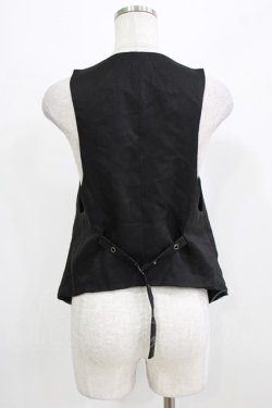 画像3: Qutie Frash / レイヤード風ベスト  黒 H-26-03-02-051-QU-TO-KB-ZH