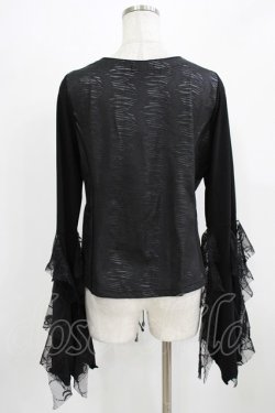 画像3: Qutie Frash / 姫袖カーディガン  黒 H-26-03-02-052-QU-TO-KB-ZH