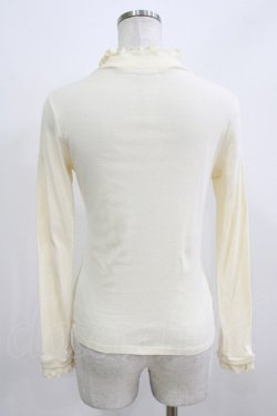 画像3: MILK / フリルハイネックtops  アイボリー H-26-03-02-063-ML-TO-KB-ZH
