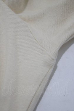 画像4: MILK / フリルハイネックtops  アイボリー H-26-03-02-063-ML-TO-KB-ZH