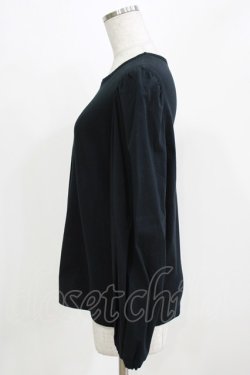 画像2: Jane Marple Dans Le Salon / Puffy sleeve pullover  ブラック H-26-03-02-070-JM-TO-KB-ZH