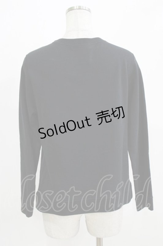 画像3: Jane Marple / Fairy Tale Cat Logo EMBトレーナー  クロ H-26-03-02-073-JM-TO-KB-ZH (3)