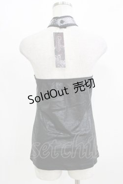 画像3: Qutie Frash / ホルターキャミ  ブラック H-26-03-02-079-QU-TO-KB-ZH