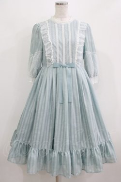 画像1: Melody BasKet / Secret Essenceドレス  サックス H-26-03-02-008-LO-OP-KB-ZH