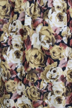 画像4: Jane Marple Dans Le Salon / Roman Rose peasant skirt  ocher×light beige H-26-03-02-010-JM-SK-KB-ZH