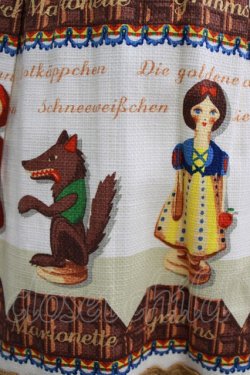 画像4: Jane Marple / Grimms Marionetteのタックスカート  アイボリー H-26-03-02-012-JM-SK-KB-ZH