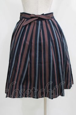 画像3: Jane Marple Dans Le Salon / レジメンタルタックスカート  ネイビー H-26-03-02-013-JM-SK-KB-ZH