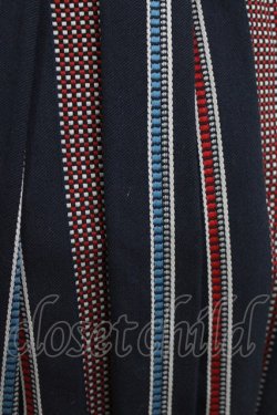 画像4: Jane Marple Dans Le Salon / レジメンタルタックスカート  ネイビー H-26-03-02-013-JM-SK-KB-ZH