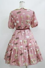 画像3: Leur Getter / Rabbit Tea cup袖付ワンピース M ピンク H-26-03-02-002-LU-OP-KB-ZH (3)