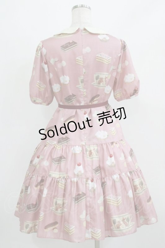 画像3: Leur Getter / Rabbit Tea cup袖付ワンピース M ピンク H-26-03-02-002-LU-OP-KB-ZH (3)